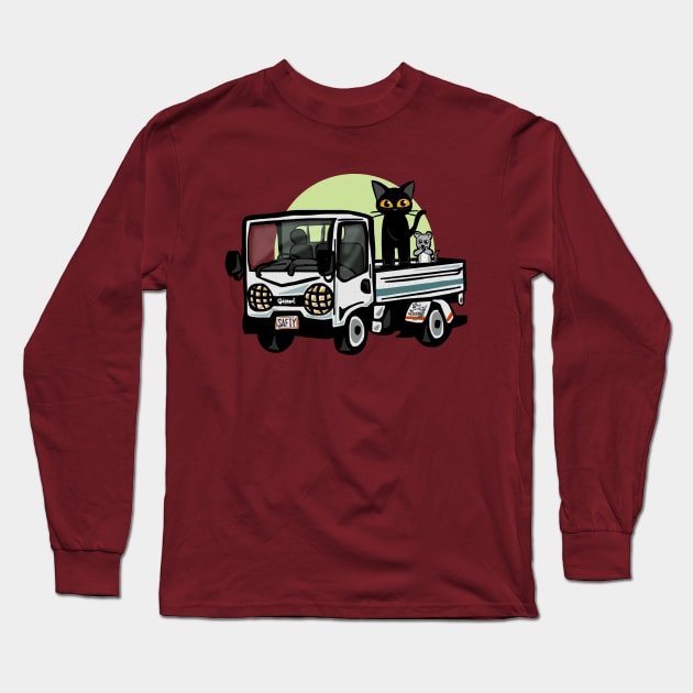 Truck Long Sleeve T-Shirt by BATKEI